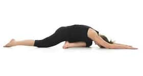 Try the Pigeon pose for improved posture Try the Pigeon pose for improved posture