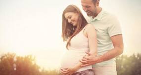This is true! Men do undergo hormonal changes during partner's pregnancy