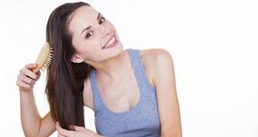 Beauty Tip #46 -- Prevent static hair in the winter by using a wooden comb