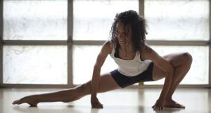 Side lunge stretch
