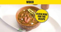 Healthy red rajma with soya nuggets recipe