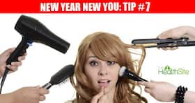 New Year, New You: Tip #7 -- Ditch the hair dryer for healthier hair