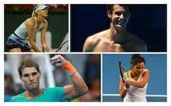 Rafael Nadal, Novak Djokovic and Maria Sharapova - Fitness secrets of your favourite tennis players