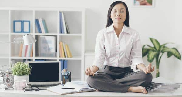 Have you tried this 6-minute desk yoga? | TheHealthSite.com