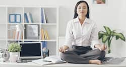 Have you tried this 6-minute desk yoga?