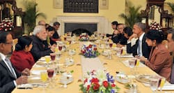 Barack Obama avoids eating spicy Indian food on visit to India