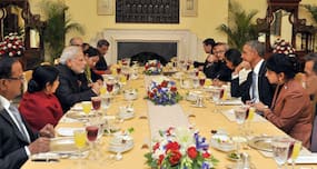 Barack Obama avoids eating spicy Indian food on visit to India