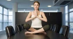 Try this 3 minute office chair workout for a flat belly