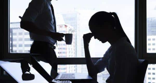 Working in male-dominated offices can make women stressed