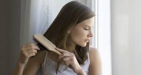 How about using a paddle brush to massage the scalp!