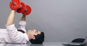 Don't sit at one spot, take breaks to stretch or to run on the spot at work