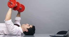 Don't sit at one spot, take breaks to stretch or to run on the spot at work