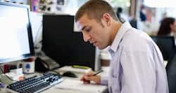 Sitting at your desk continuously can make you sad or even depressed