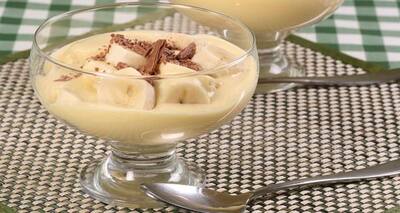 Healthy Easter Recipe: Banana yogurt custard