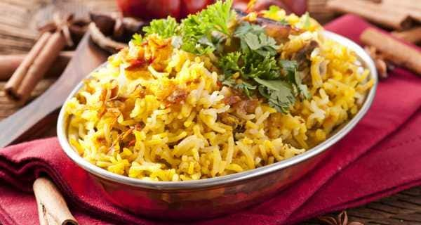 Healthy recipe -- Fish biryani