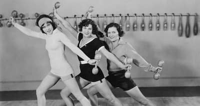 Watch how women's fitness evolved over 100 years in 100 seconds