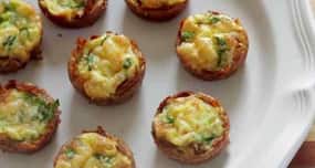 Healthy Easter Recipe: Mini Ham & Cheese Quiches