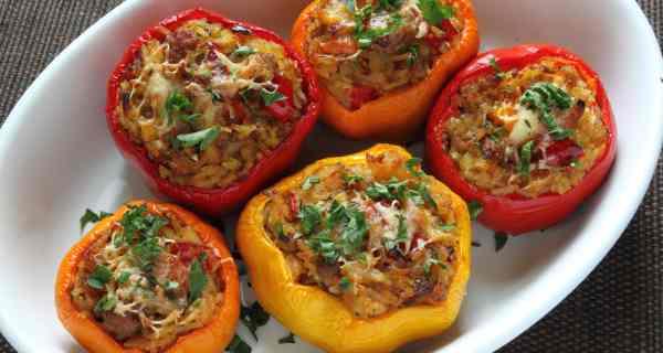 Healthy recipe: Stuffed capsicum recipe - Read Health Related Blogs ...