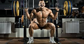 Is it safe to do squats with heavy weights?