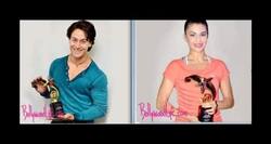 Tiger Shroff and Jacqueline Fernandez bag 'Fitness Icon' award