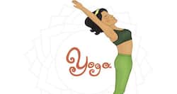 Try hasta uttanasana or raised arm pose to tone your arms and abdomen