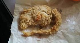 KFC serves a fried rat instead of fried chicken -- could it be a hoax?