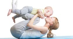 5 exercises you can do with your baby to lose weight