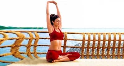Get a flat belly like Shilpa Shetty's with this yoga pose!