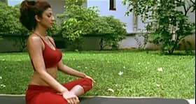 Yoga with Shilpa Shetty -- Asana to cure constipation
