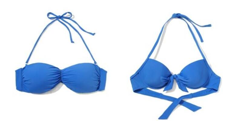 Choosing the right bikini top for your size