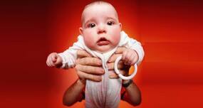 Who thought men would suffer from 'baby blues'!!