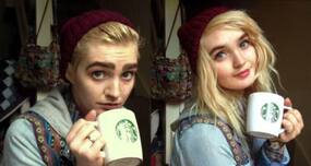 Real life male to female transformation looks like this!