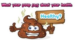 How healthy are you? Tell by the colour of your poop!