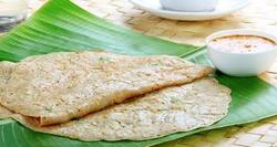 Healthy recipe -- low-cal cucumber dosa