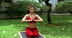 Shilpa Shetty shows how to lose weight and manage diabetes with yoga