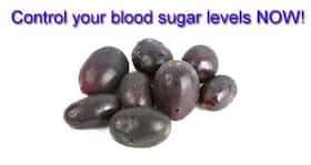 Jamuns -- a natural remedy to control diabetes