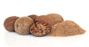 Nutmeg can give you shiny hair and smooth skin!