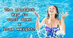 Aqua workouts -- a fun way to lose weight on a hot day!