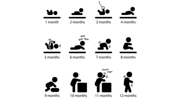 Developmental milestones — What to expect during the first year of your ...