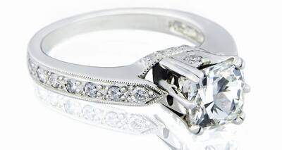 Clean your wedding ring and make it sparkle with this simple tip