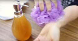 DIY all-natural body wash for soft, supple skin