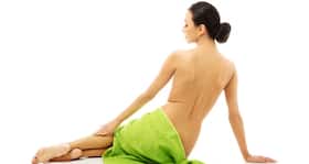 Get a glowing back with this fruit exfoliator