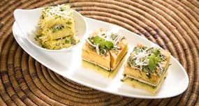 Iron-rich moong dal dhokla recipe