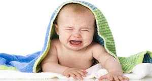 My baby does not shed tears when he cries. Is it normal? (Query