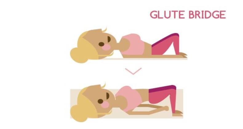5 simple exercises for a perfectly toned butt!
