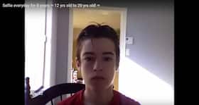 From age 12 to 20, watch this man's 8-year transformation in 2 minutes