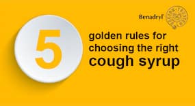 Benadryl® Syrup - How to Choose the Right Cough Syrup