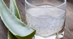 Home remedy for mouth ulcers: Aloe vera gel