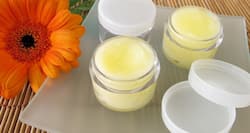 DIY pumpkin lip balm for soft, kissable lips