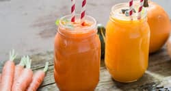 How to make a healthy carrot smoothie